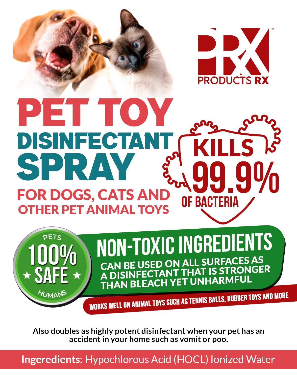 Dog, Cat, Home Pet Disinfectant Spray ( Non-Toxic)